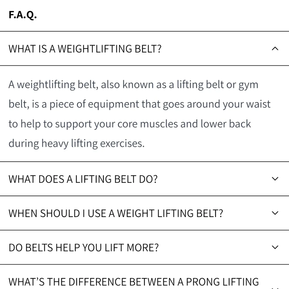 Red Weightlifting Belt